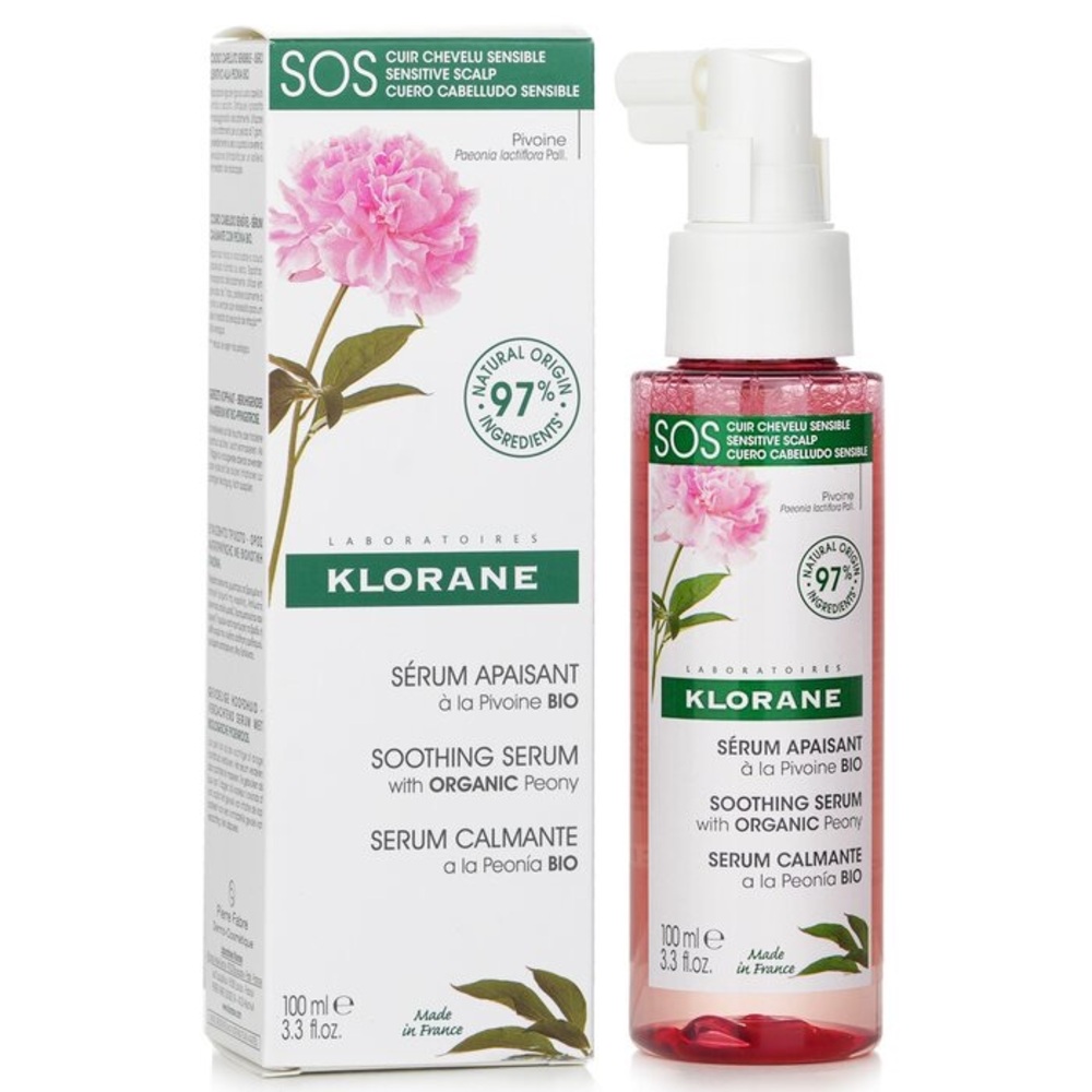 BNIB Klorane Soothing Serum with Organic Peony